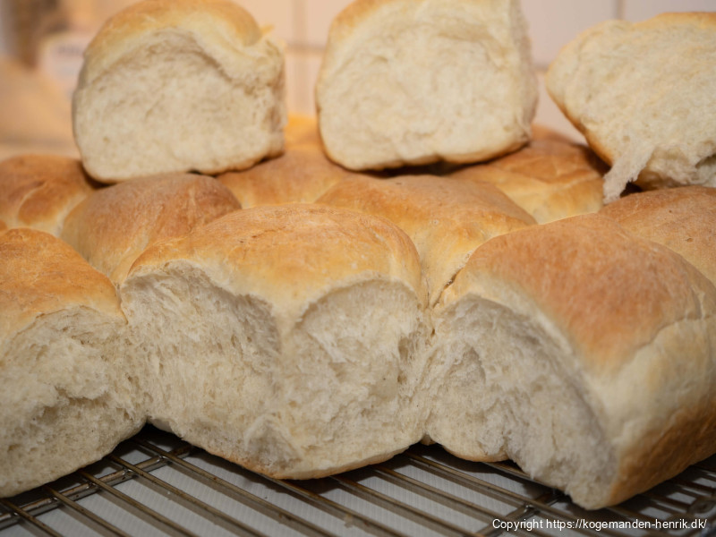 Hvedeknopper med bageenzym