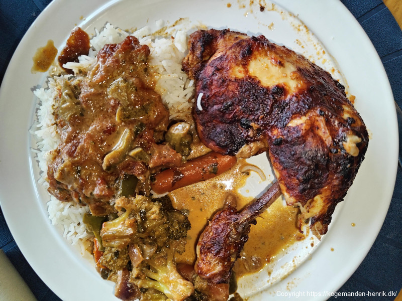 Kylling med lækker umami smag 