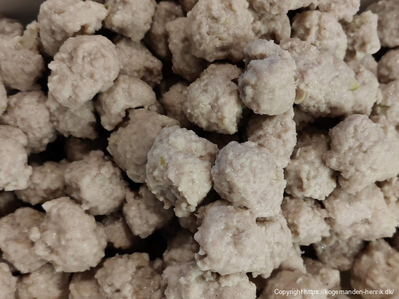 Kødboller til suppe