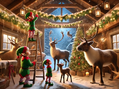 16 december: En dag med rensdyrene