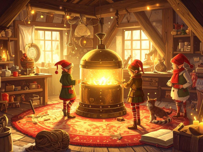 ✨ Låge 4: 30. november – Tidskapslen tændes (med visse bivirkninger)