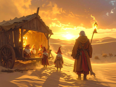 Låge 8: 4. december – Sandstorm og en vismands klokke