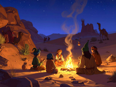 Låge 11: 7. december – År 76 f.v.t. – Bålnatten og de ældste fortællinger