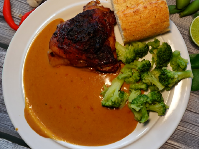 Lime kylling med asiatiske toner